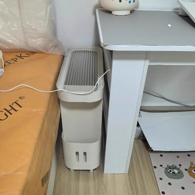 Contemporary Scandinavian Carbon Steel Glass Mobile Rounded Rectangular Side Table With 3 Tiers For Living Room