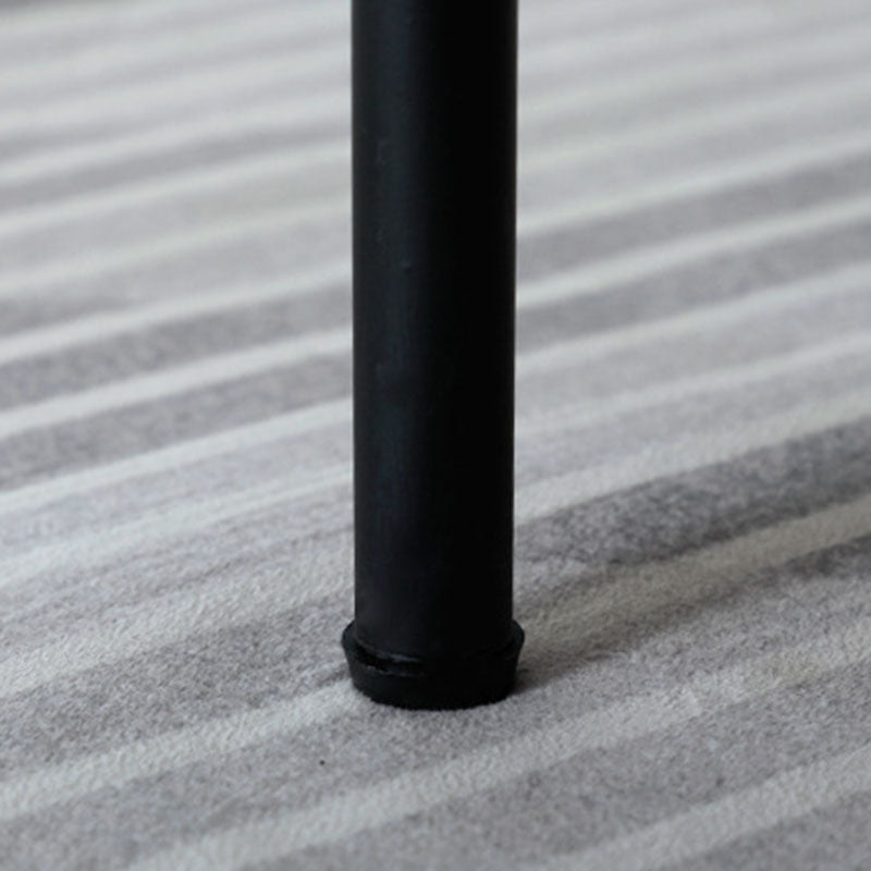 Traditional Chinese Solid Wood Rattan Square Cylinder Nightstand With 1-Storage For Bedroom