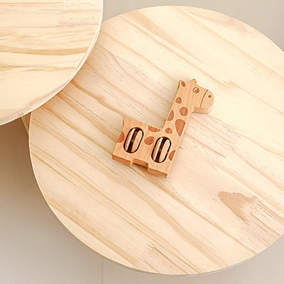 Modern Minimalist Pine Wood Round Oval Coffee Table 1-Tier For Living Room