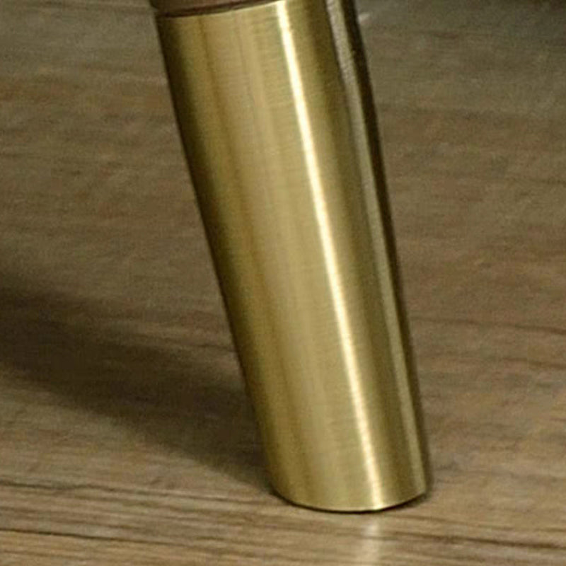 Table de chevet carrée traditionnelle vintage en bois d&