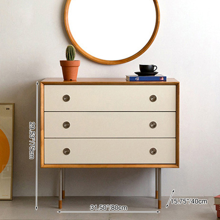 Table de chevet contemporaine scandinave en bois d&