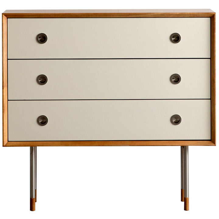Table de chevet contemporaine scandinave en bois d&