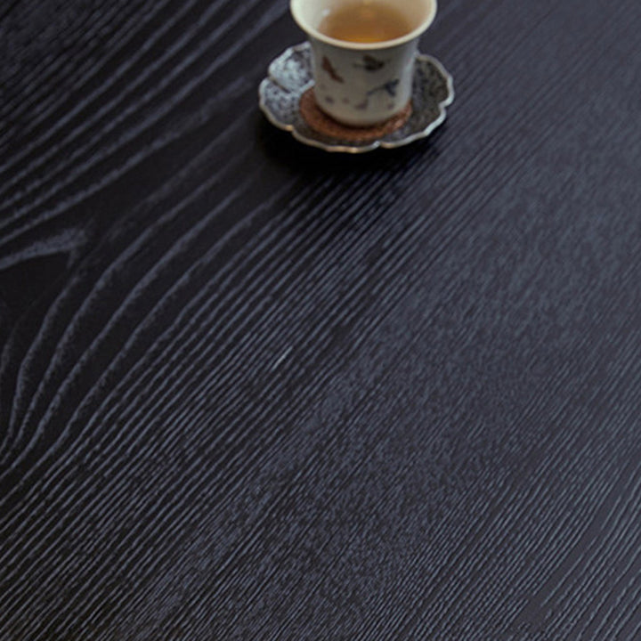 Table basse ronde japonaise traditionnelle en frêne, 1 niveau, pour salon 