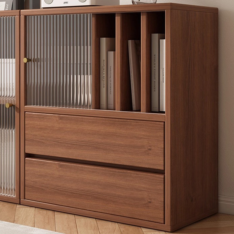 Traditionelles chinesisches Öko-Board Acryl Quadrat Lagerung Schrank 2-Schublade für Wohnzimmer 