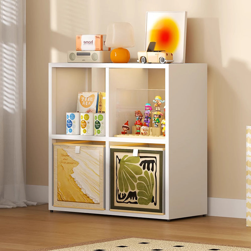 Armoire de rangement carrée rectangulaire en acier au carbone de style minimaliste moderne, 4/6/8 compartiments, pour salon 