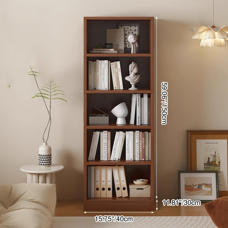 Estante de almacenamiento rectangular minimalista moderno de MDF de 4/5/6 niveles para sala de estar 