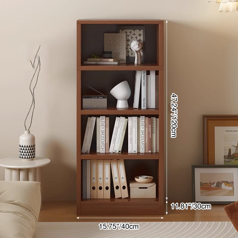 Estante de almacenamiento rectangular minimalista moderno de MDF de 4/5/6 niveles para sala de estar 