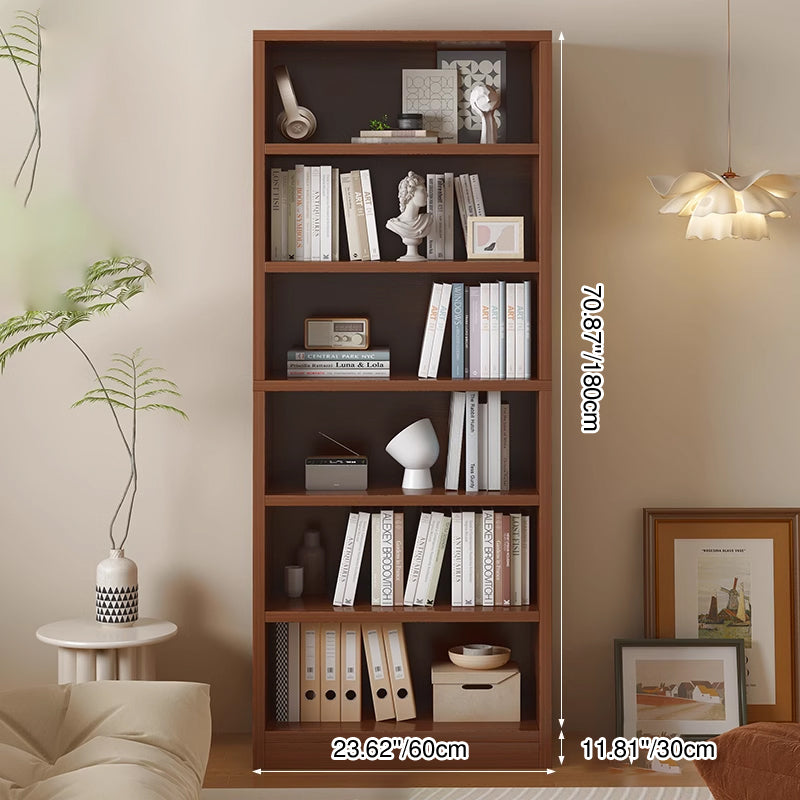 Estante de almacenamiento rectangular minimalista moderno de MDF de 4/5/6 niveles para sala de estar 