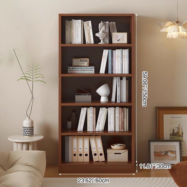 Estante de almacenamiento rectangular minimalista moderno de MDF de 4/5/6 niveles para sala de estar 