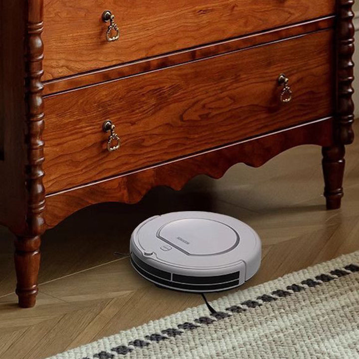 Traditional French Ash Wood Round Rectangular Storage Cabinet 4 Drawers For Living Room