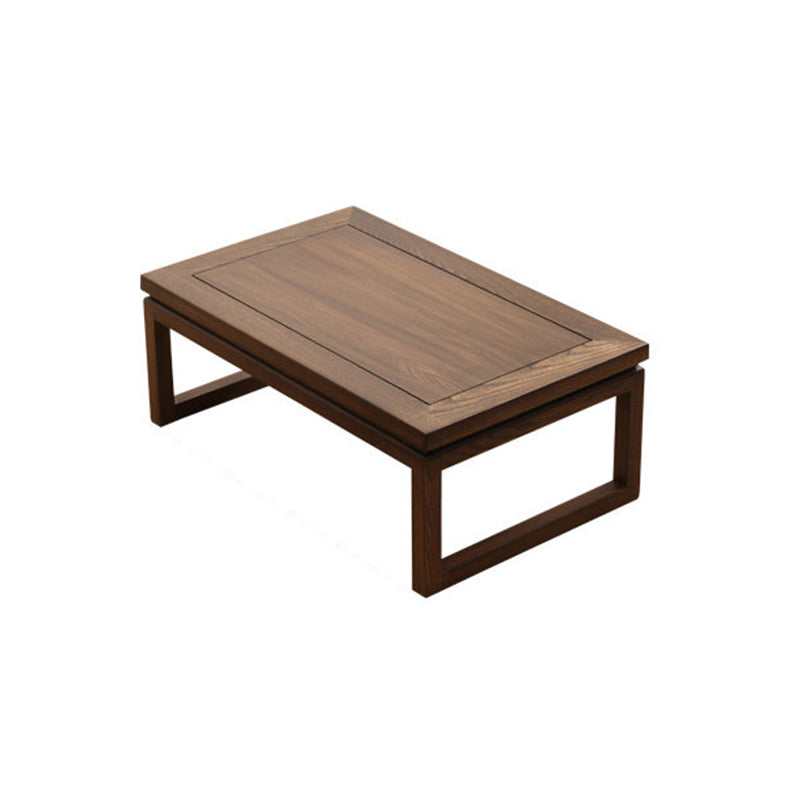 Table basse rectangulaire traditionnelle japonaise en bois d&