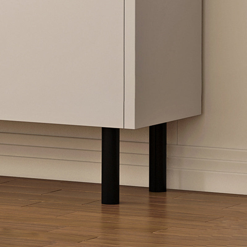 Modern Minimalist Eco Board Rectangular Storage Cabinet 3-Storage For Living Room
