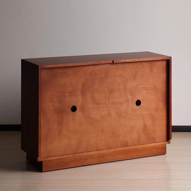 Traditional French Boxwood Plywood Rectangular Square Storage Cabinet 5/6-Drawer For Living Room