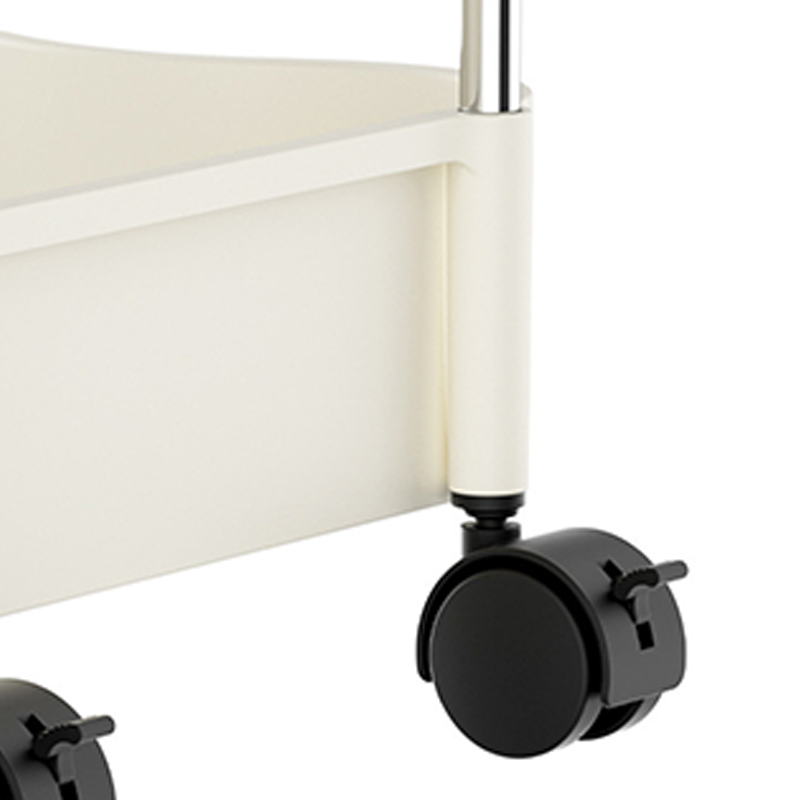 Contemporary Creative PP PET Stainless Steel Wave Shape Movable Storage Shelf 2/3/4 Tier For Living Room