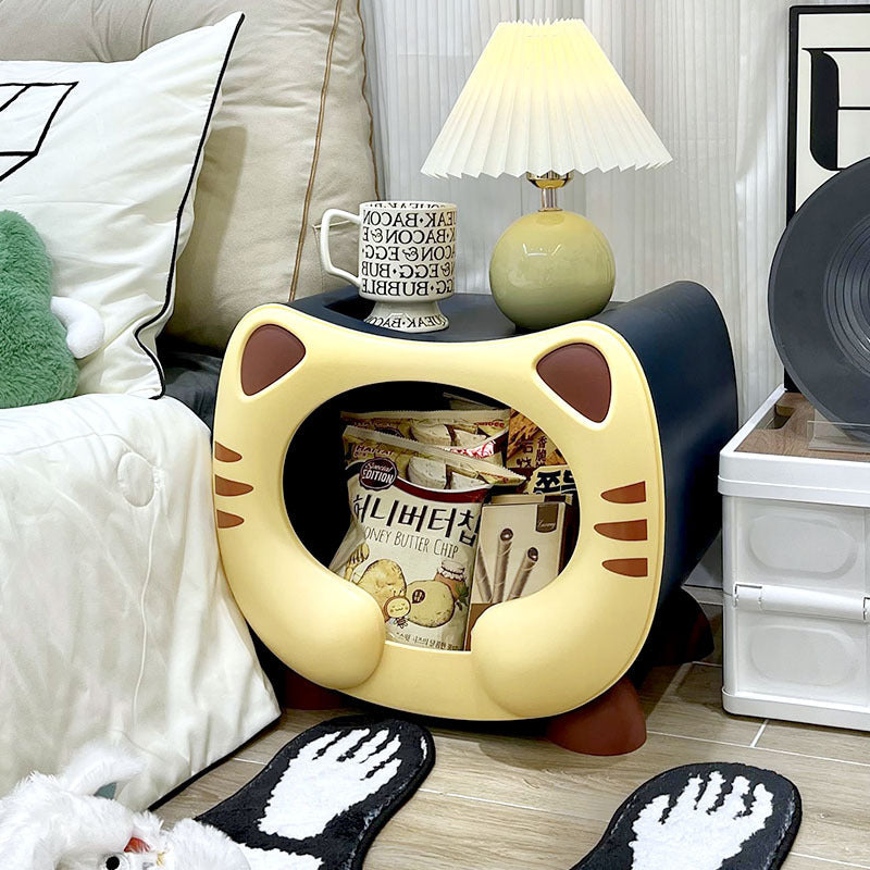 Table de nuit ronde pour enfants créatifs contemporains en PP pour chambre 