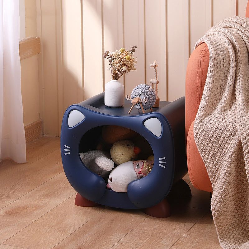 Table de nuit ronde pour enfants créatifs contemporains en PP pour chambre 