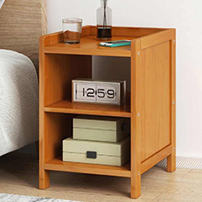Modern Minimalist Rectangular Bamboo MDF Board 2/3 Tier For Bedroom