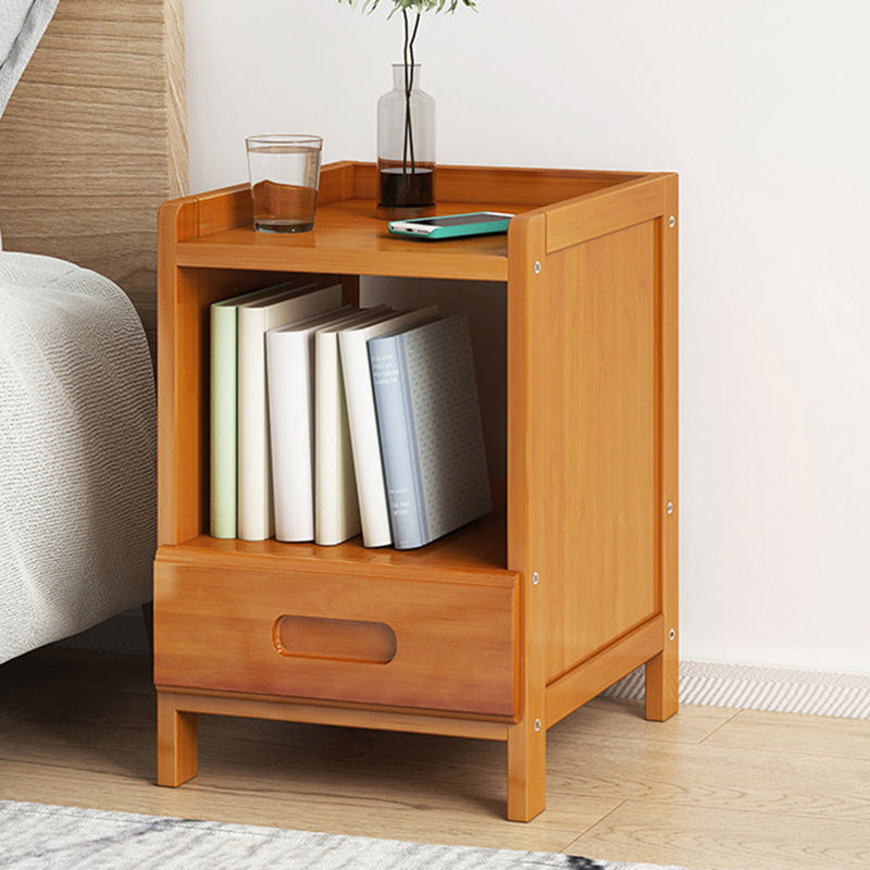 Modern Minimalist Rectangular Bamboo MDF Board 2/3 Tier For Bedroom