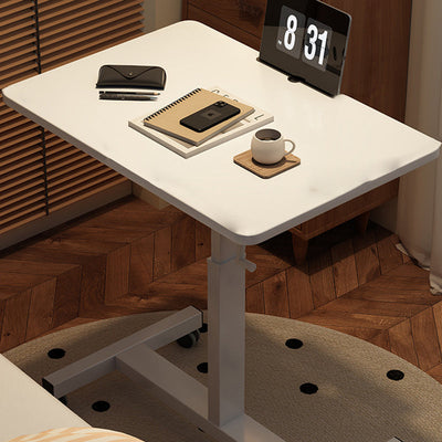 Moderner minimalistischer rechteckiger Holz-Stahl-Beistelltisch 1-stufig für das Wohnzimmer 