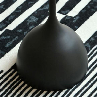 Table d'appoint ronde minimaliste moderne en fer 1 niveau pour salon 