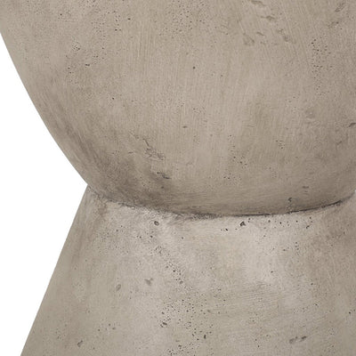 Table d'appoint contemporaine nordique en oxyde de magnésium à 1 niveau pour salon 