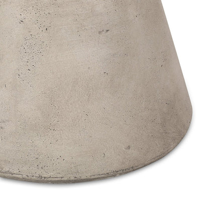 Table d'appoint contemporaine nordique en oxyde de magnésium à 1 niveau pour salon 