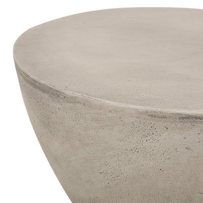 Table d'appoint contemporaine nordique en oxyde de magnésium à 1 niveau pour salon 