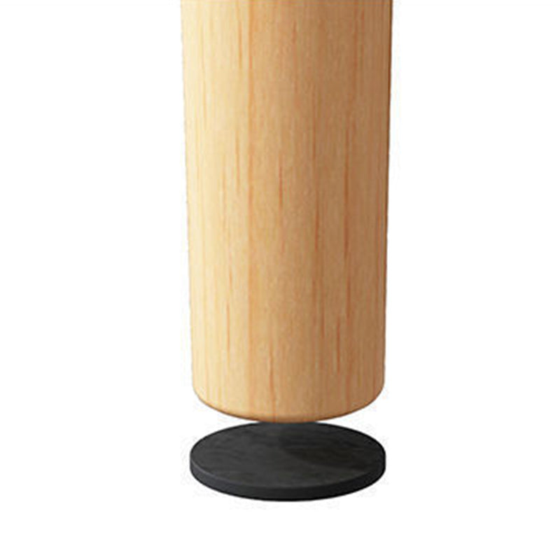 Moderner minimalistischer quadratischer Tischplatte aus Spanplatte Holz Beistelltisch 1/2-Etagen für Wohnzimmer 