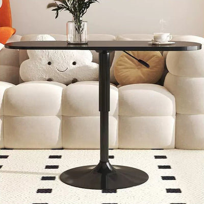Table d'extrémité en acier inoxydable avec dalle de pierre carrée minimaliste moderne, hauteur réglable, 1 niveau pour le salon 