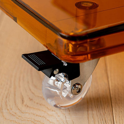 Table d'appoint rectangulaire minimaliste moderne en acier inoxydable pour PC à 4 niveaux pour le salon 