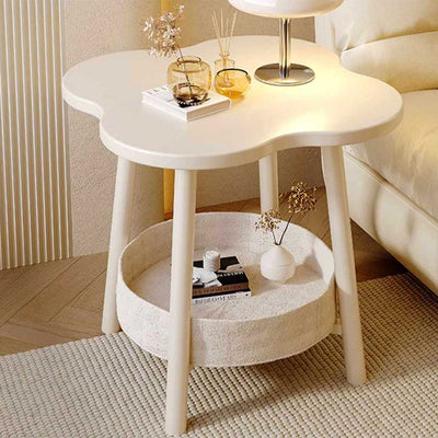 Table d'appoint ronde à deux niveaux Creative Clouds contemporaine pour le salon 