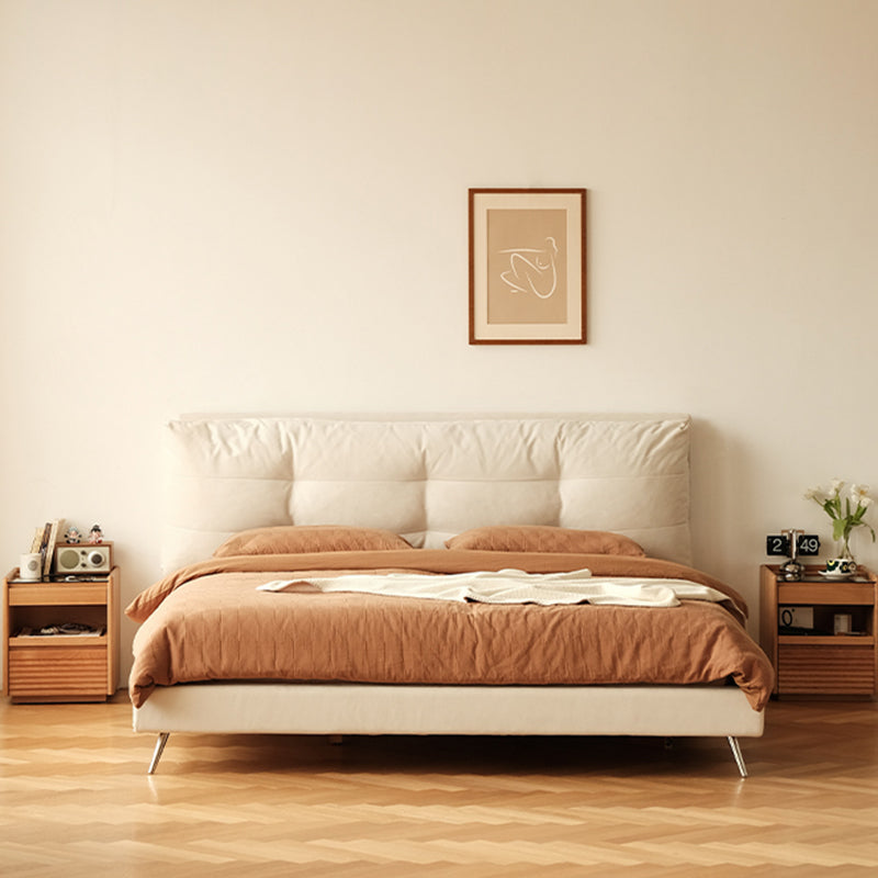 Moderner Retro-Nachttisch aus Sperrholz und Glas in Würfelform mit 3 Schubladen für das Schlafzimmer 