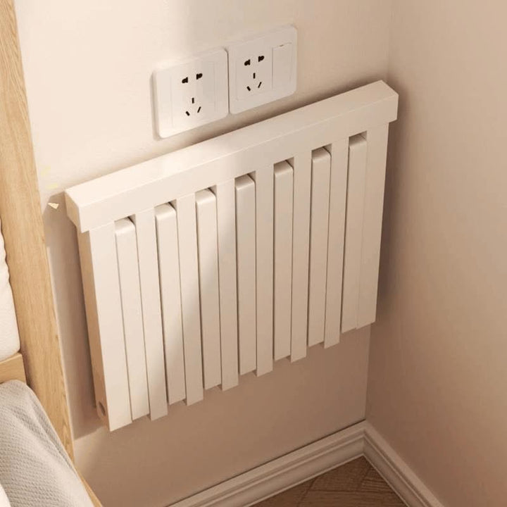 Moderner minimalistischer ultradünner klappbarer Wand-Klapptisch aus Gummibaumholz mit verdeckter Montage für das Schlafzimmer 