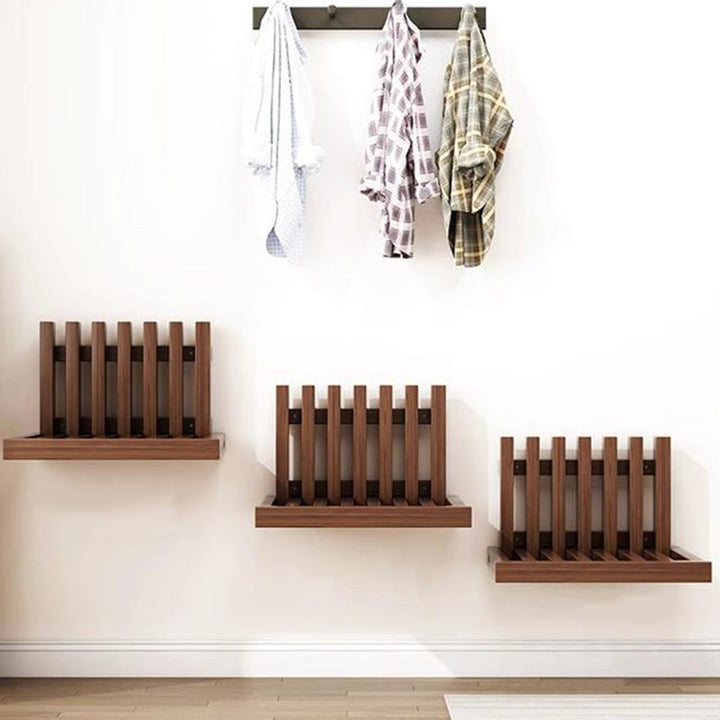 Moderner minimalistischer ultradünner klappbarer Wand-Klapptisch aus Gummibaumholz mit verdeckter Montage für das Schlafzimmer 