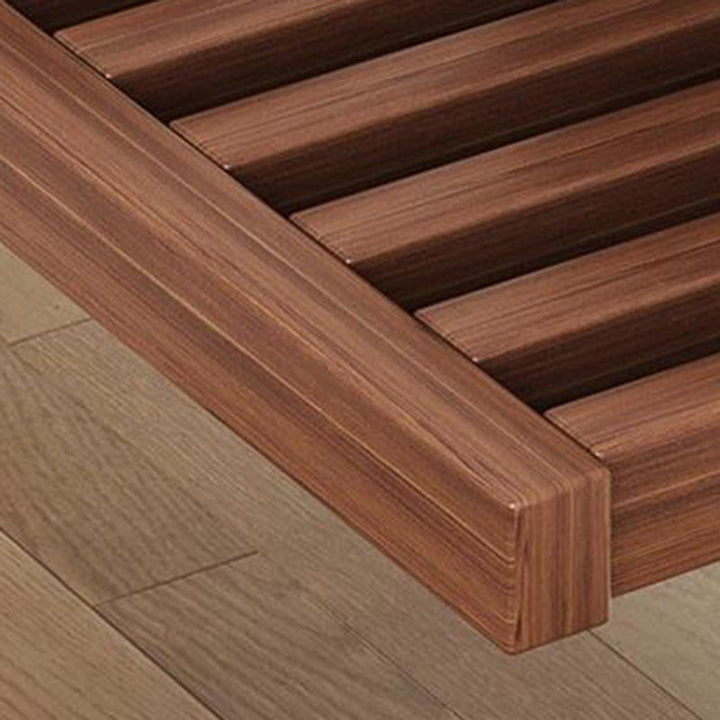 Moderner minimalistischer ultradünner klappbarer Wand-Klapptisch aus Gummibaumholz mit verdeckter Montage für das Schlafzimmer 