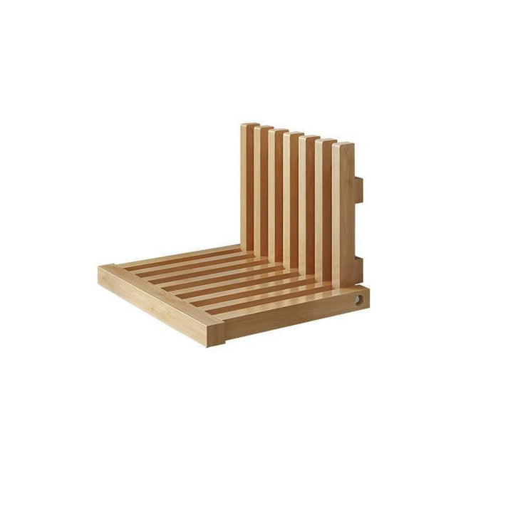 Moderner minimalistischer ultradünner klappbarer Wand-Klapptisch aus Gummibaumholz mit verdeckter Montage für das Schlafzimmer 