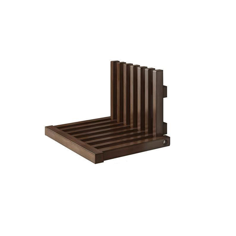 Moderner minimalistischer ultradünner klappbarer Wand-Klapptisch aus Gummibaumholz mit verdeckter Montage für das Schlafzimmer 