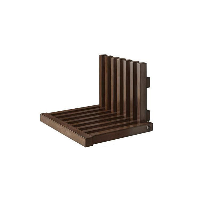 Moderner minimalistischer ultradünner klappbarer Wand-Klapptisch aus Gummibaumholz mit verdeckter Montage für das Schlafzimmer 