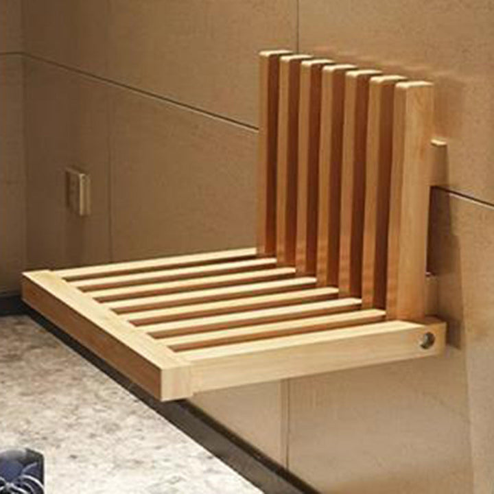 Moderner minimalistischer ultradünner klappbarer Wand-Klapptisch aus Gummibaumholz mit verdeckter Montage für das Schlafzimmer 