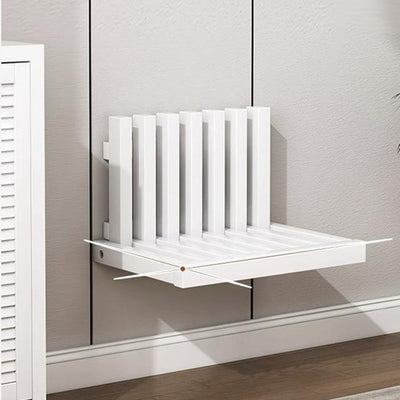 Table de chevet pliable murale cachée en bois massif ultra mince moderne minimaliste pour chambre à coucher 
