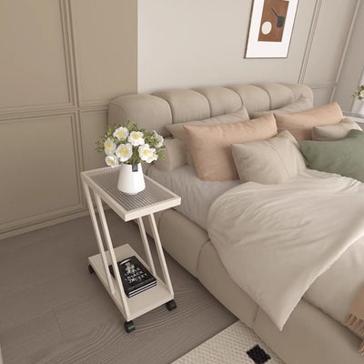 طاولة قهوة معاصرة على شكل أسطوانة هندسية إسكندنافية بسطح من الألياف الزجاجية لغرفة المعيشة 