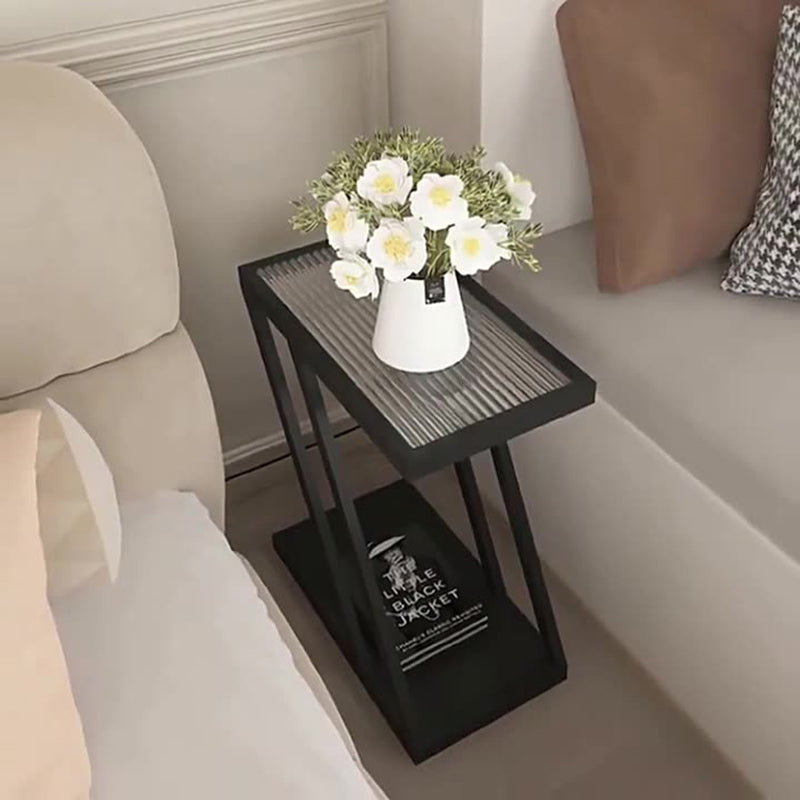طاولة قهوة معاصرة على شكل أسطوانة هندسية إسكندنافية بسطح من الألياف الزجاجية لغرفة المعيشة 