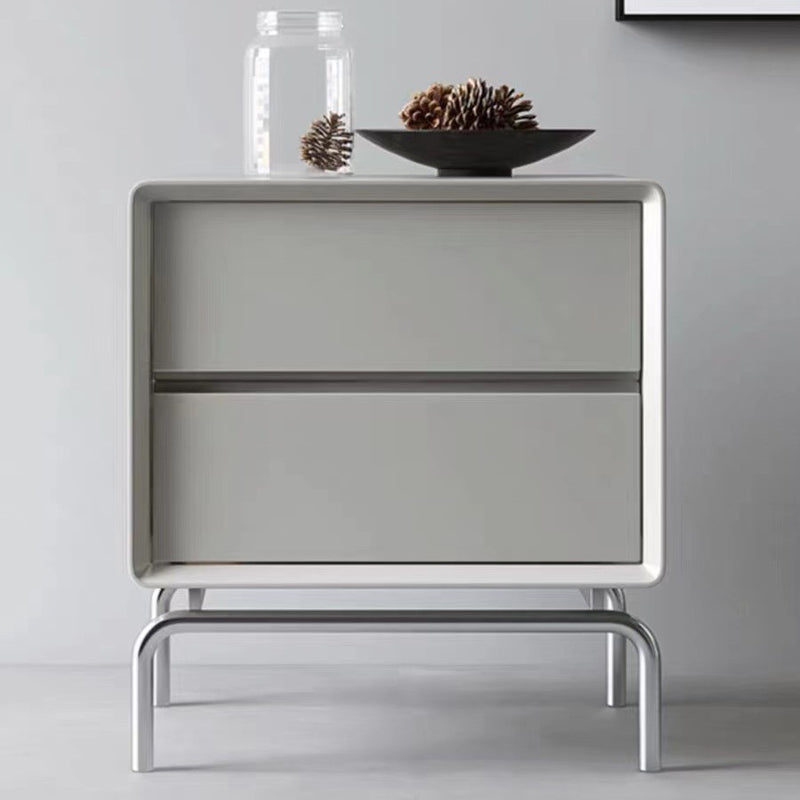 Table basse contemporaine scandinave cylindrique géométrique en fibre de verre pour salon 