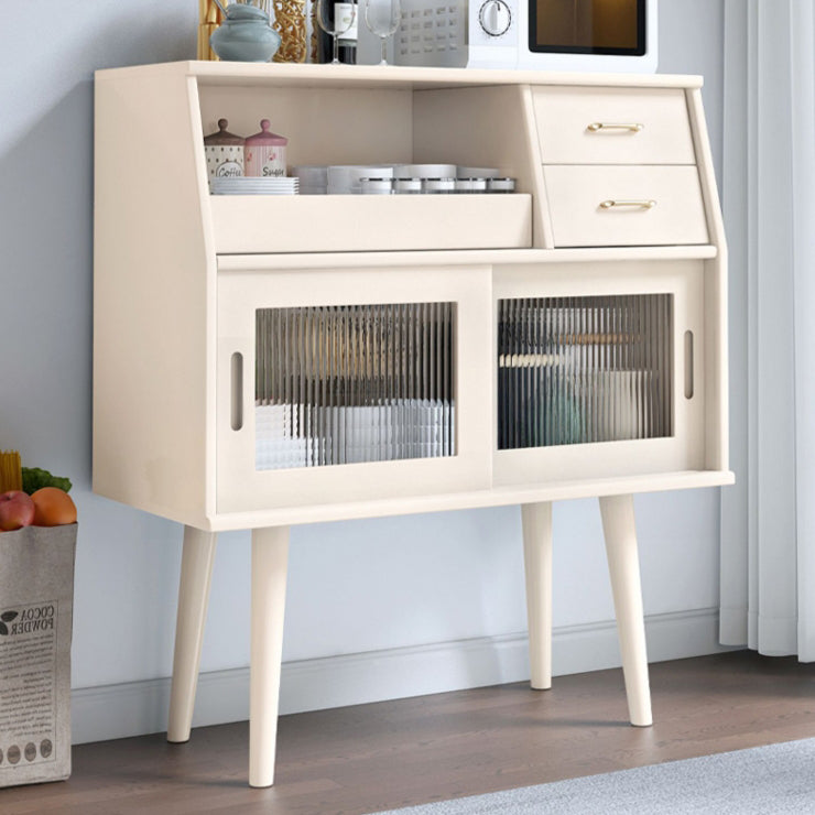 Zeitgenössischer skandinavischer geometrischer Zylinder-Fiberglas-Couchtisch für das Wohnzimmer 