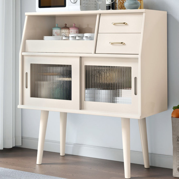 Zeitgenössischer skandinavischer geometrischer Zylinder-Fiberglas-Couchtisch für das Wohnzimmer 