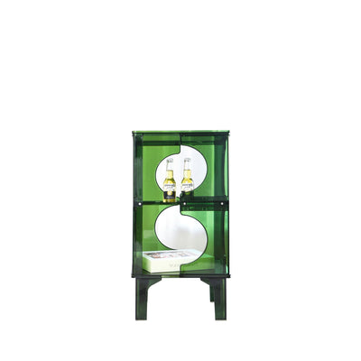 Contemporary Scandinavian PC Sideboard Storage Rack Display Stand 2/3/4-Shelf For Living Room