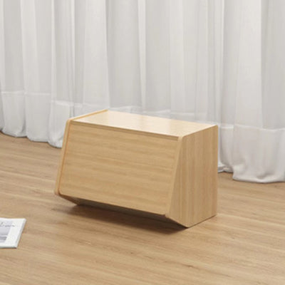 Contemporary Nordic Solid Wood Modular Cube Storage Cabinet Books Toys & Snacks Multi-Layer Organizer With Doors For Bedroom & Living Room