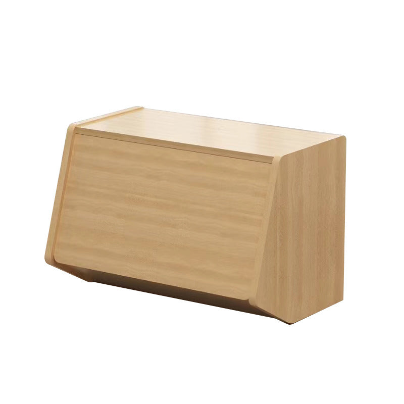 Contemporary Nordic Solid Wood Modular Cube Storage Cabinet Books Toys & Snacks Multi-Layer Organizer With Doors For Bedroom & Living Room