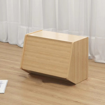 Contemporary Nordic Solid Wood Modular Cube Storage Cabinet Books Toys & Snacks Multi-Layer Organizer With Doors For Bedroom & Living Room