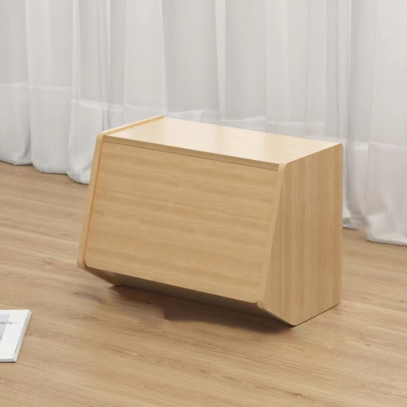 Contemporary Nordic Solid Wood Modular Cube Storage Cabinet Books Toys & Snacks Multi-Layer Organizer With Doors For Bedroom & Living Room
